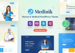 free download Medinik - Doctor & Medical WordPress Theme nulled