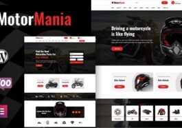 free download MotorMania Motorcycle Accessories WooCommerce Theme nulled