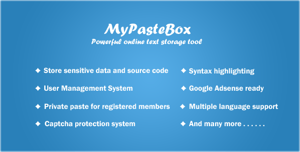 free download MyPasteBox - Powerful paste tool nulled