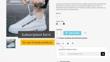 free download Out of Stock Subscription Back in Stock Notification nulled