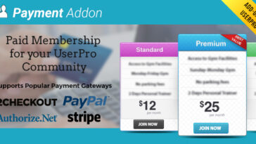 free download Payment Addon for UserPro nulled