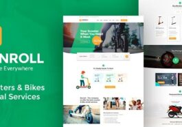 free download Renroll – Scooter & Bike Rentals Theme nulled