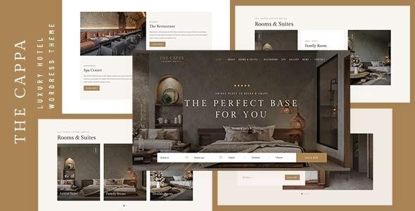 free download THE CAPPA - Luxury Hotel WordPress Theme nulled
