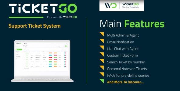 free download TicketGo - Support Ticket System V2 nulled