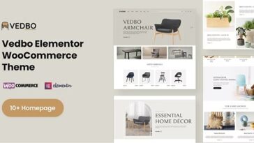 free download VEDBO - Elementor WooCommerce Theme nulled