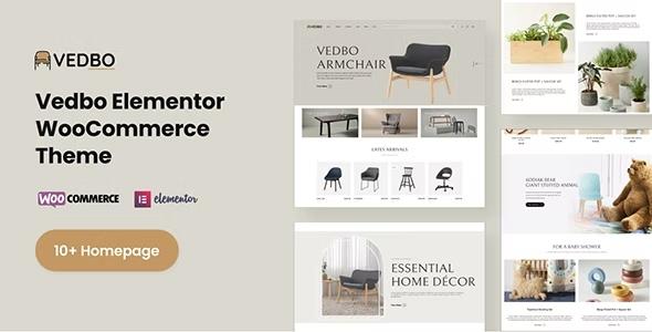 free download VEDBO - Elementor WooCommerce Theme nulled