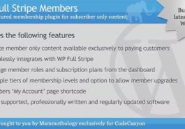 free download WP Full Stripe Members - Add-on for WP Full Stripe nulled