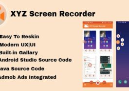 free download XYZ Screen Recorder Native Android App Admob Ads nulled