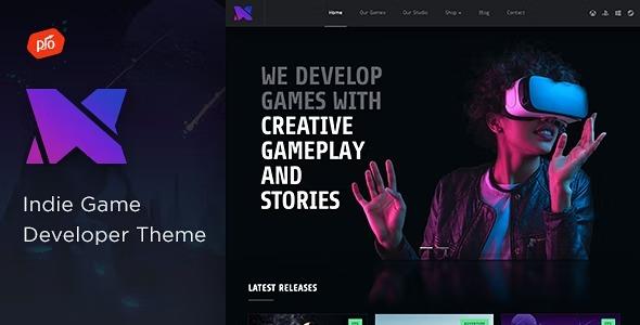 free download Xion - Indie Game Developer Theme nulled