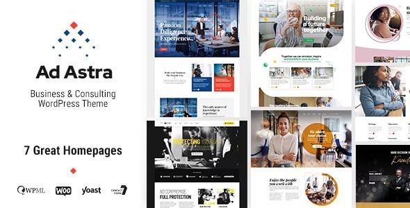 Ad Astra Nulled Business & Consulting WordPress Theme Free Download
