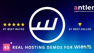 Antler Hosting Provider & WHMCS Template Nulled Free Download