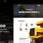 Backhoe Nulled Construction Equipment Rentals WordPress Theme Free Download