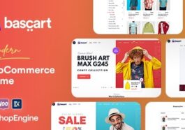 Bascart Nulled Modern WooCommerce WordPress Theme Free Download