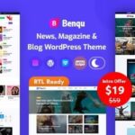Benqu Nulled News Magazine WordPress Theme Free Download