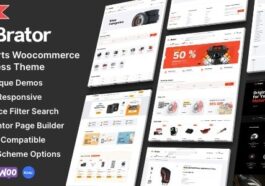 Brator Auto Parts WooCommerce WordPress Theme Nulled Free Download