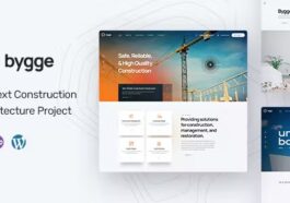 Bygge Nulled Construction Theme Free Download