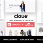 Claue Clean, Minimal WooCommerce Theme Nulled Free Download