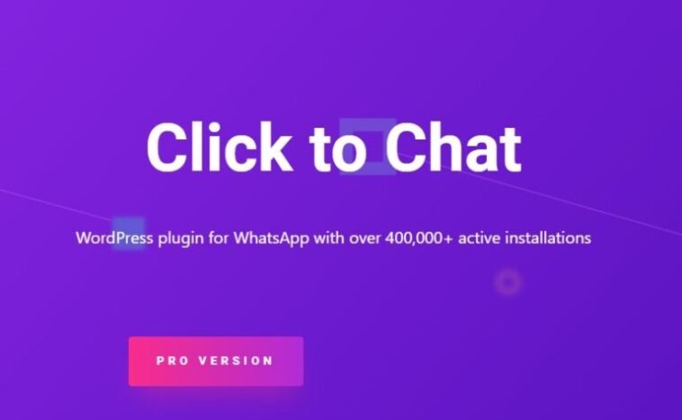 Click to Chat Pro Nulled Unlimited Websites Free Download
