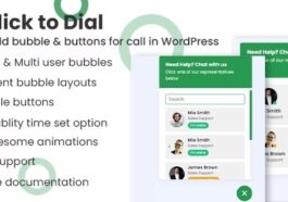 Click to dial Nulled Direct call from website WordPress plugin Free Download