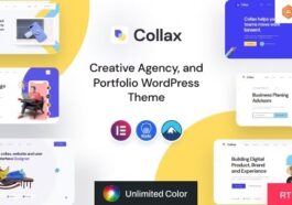 Collax Nulled Creative Agency WordPress Theme Free Download