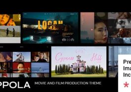 Coppola Nulled Movie and Film Production Theme Free Download