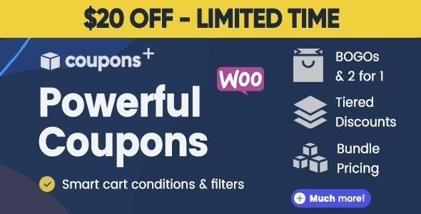 Coupons + Advanced WooCommerce Coupons Plugin Nulled Free Download