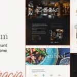 Delicium Nulled Restaurant & Cafe WordPress Theme Free Download
