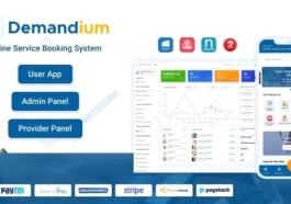 Demandium Multi Provider On Demand, Handyman, Home service App with admin panel Nulled Free Download