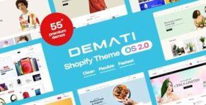 Demati Nulled Multipurpose Shopify Theme OS 2.0 Free Download