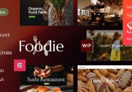 Foodie Nulled Food & Wine Elementor Multiskin WordPress Theme Free Download