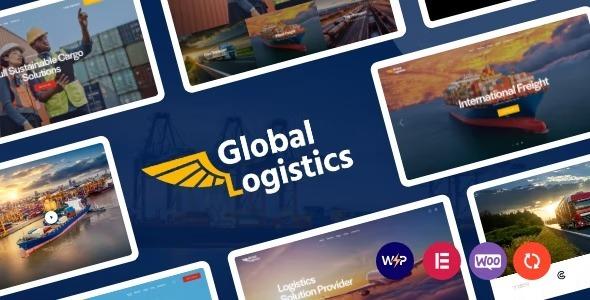 Global Logistics Transportation & Warehousing WordPress Theme Nulled