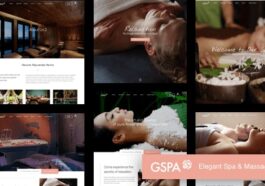 Grand Spa Massage Salon WordPress Nulled Free Download