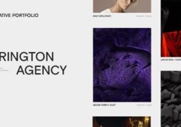 Harington Nulled Creative Portfolio Template Free Download