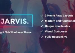 Jarvis Nulled Night Club, Concert, Festival WordPress Theme Free Download