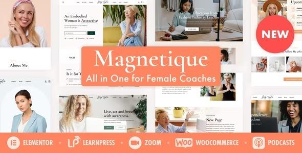 Magnetique Nulled Coaching Online Courses WordPress Free Download