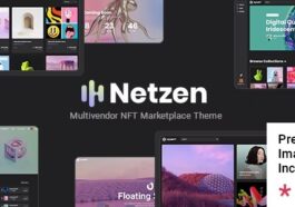 Netzen Nulled Multivendor NFT Marketplace Theme Free Download