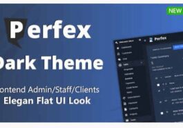 Perfex CRM Dark Theme Nulled Free Download