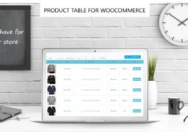 Product Table for WooCommerce Nulled [Nick McReynolds] Free Download