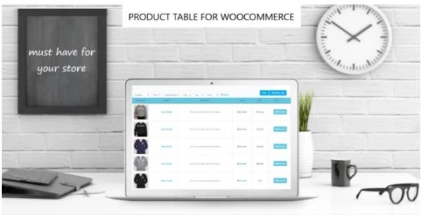 Product Table for WooCommerce Nulled [Nick McReynolds] Free Download