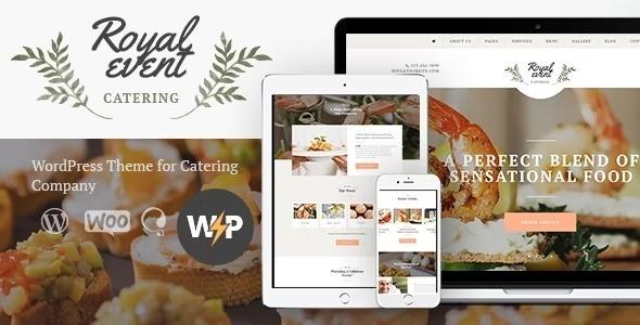 Royal Event A Wedding Planner & Catering Company WordPress Theme + Elementor Nulled Free Download