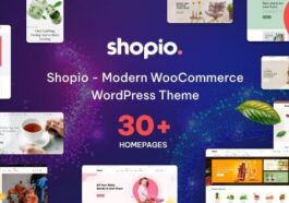 Shopio WordPress Theme Nulled Free Download
