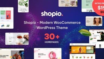 Shopio WordPress Theme Nulled Free Download