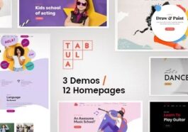 Tabula Art, Music & Language School Nulled Free Download