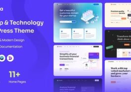 Terra Startup & Technology WordPress Theme Nulled Free Download