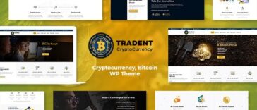 Tradent Nulled Cryptocurrency, Bitcoin WordPress Theme Free Download