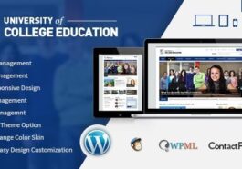 University Education Responsive WordPress Theme Nulled Free Download