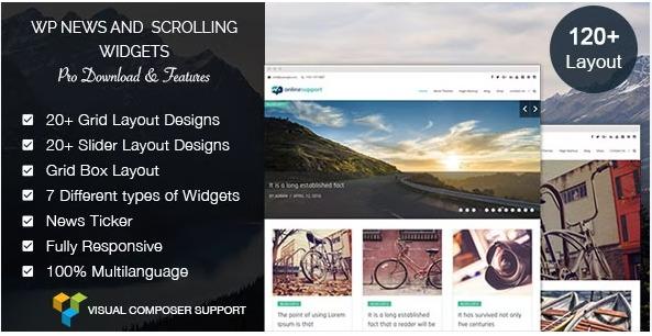 WP News and Scrolling Widgets Nulled Free Download