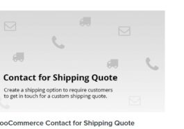 WooCommerce Contact for Shipping Quote Nulled Jeroen Sormani Free Download