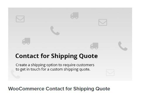 WooCommerce Contact for Shipping Quote Nulled Jeroen Sormani Free Download