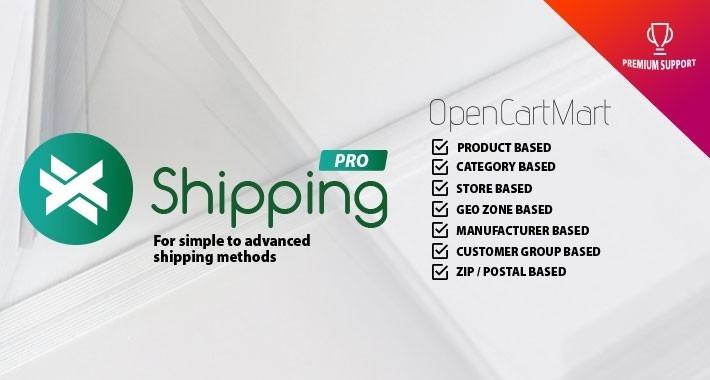 X-Shipping Pro For OpenCart Nulled Free Download
